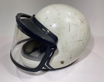 ヴィンテージ Nesco Comet Deluxe ハーフヘルメット オートバイ