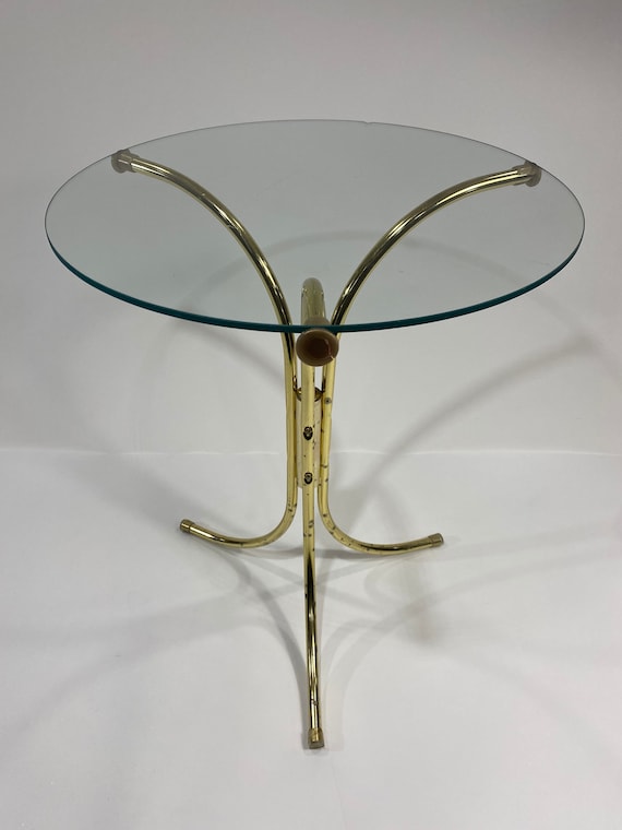 Mcm glass 2024 top coffee table