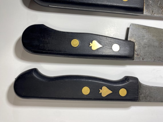 Friedr Herder Abr Sohn Solingen Germany Vintage Kitchen Knife Set