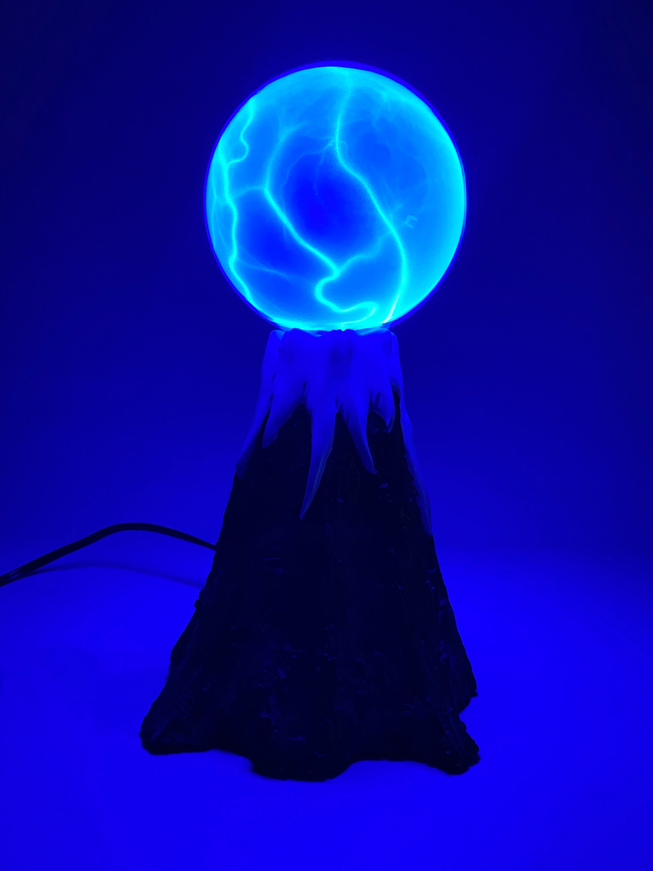 Blue Plasma Lamp