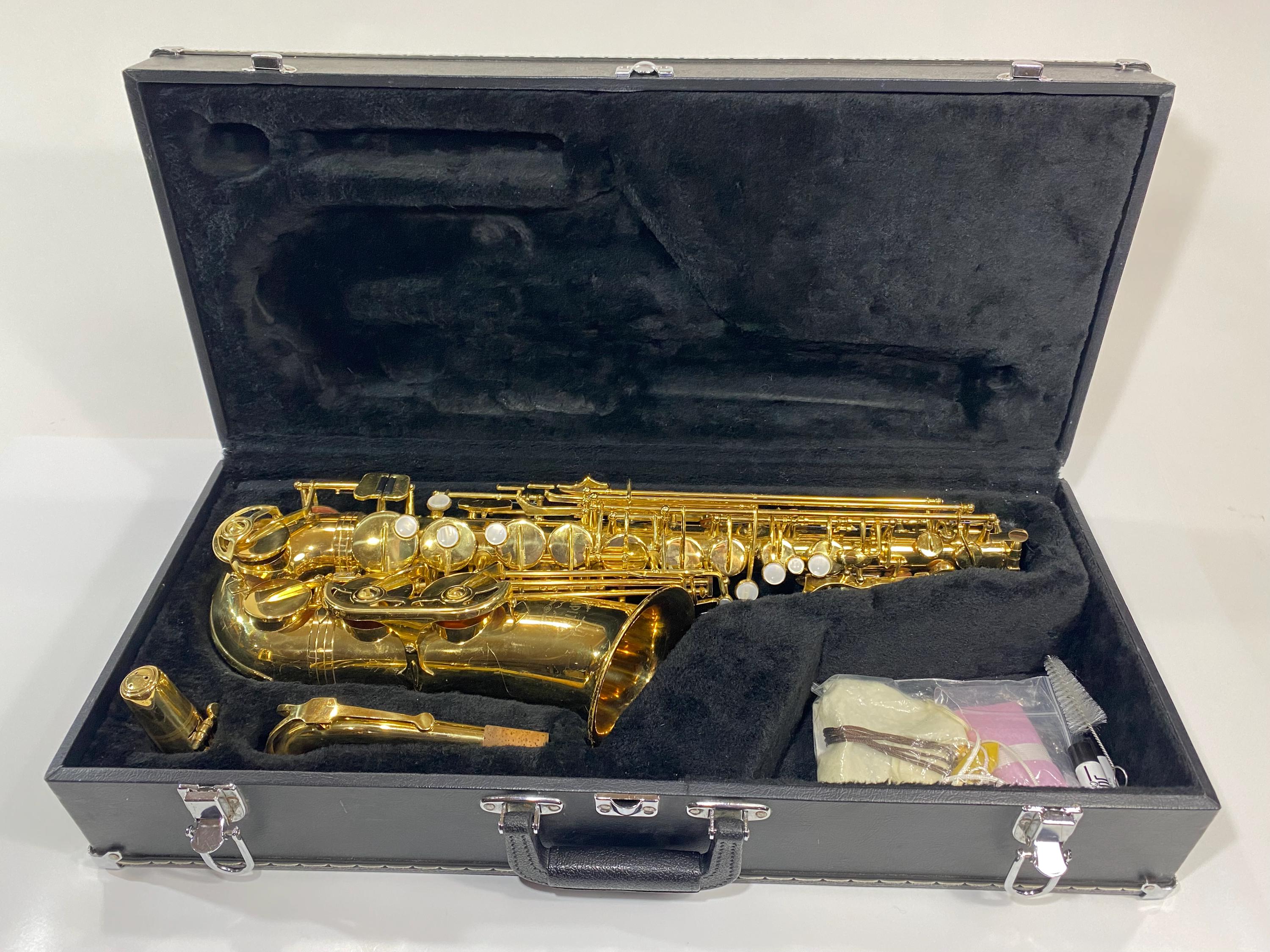Jupiter JAS-567 Alto Saxophone Brass Student Horn W Case P65280