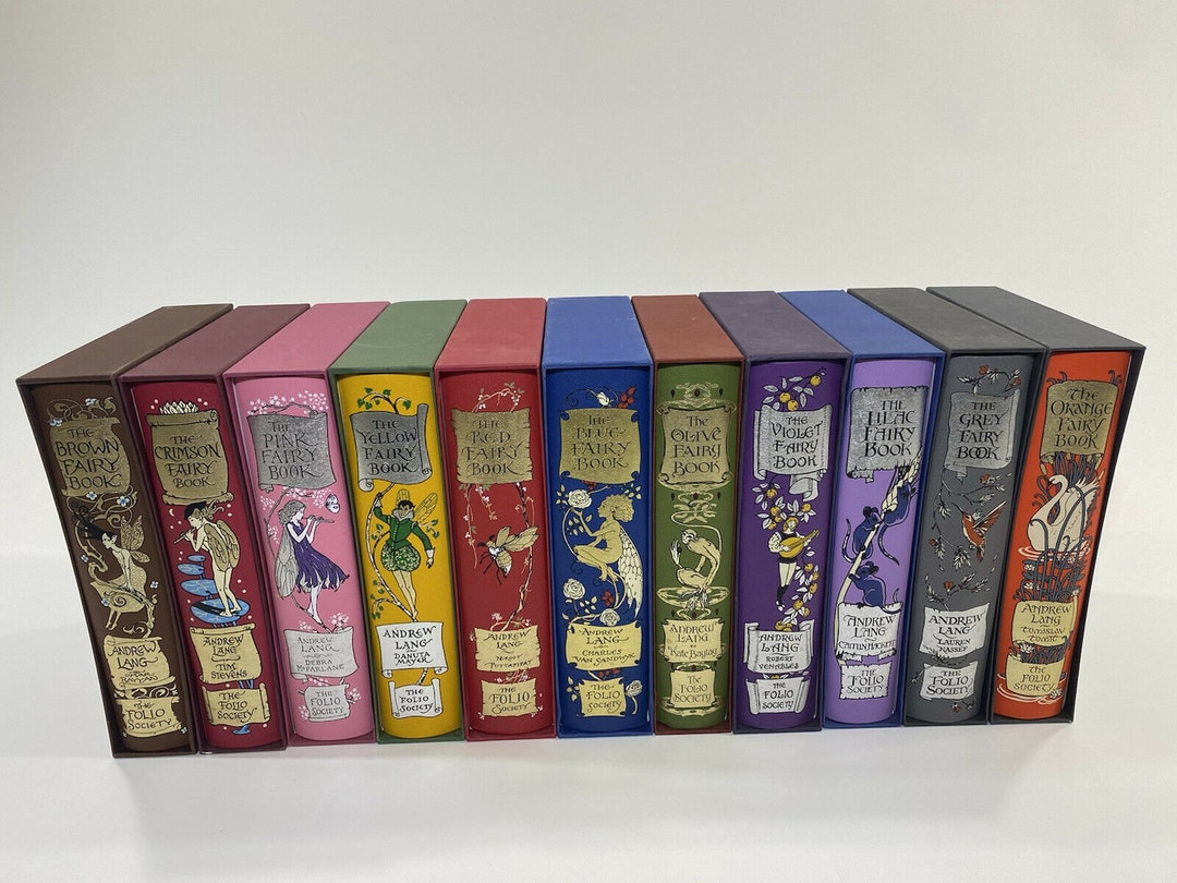 The Fairy Books Andrew Lang FOLIO SOCIETY 11 Volume Set Etsy