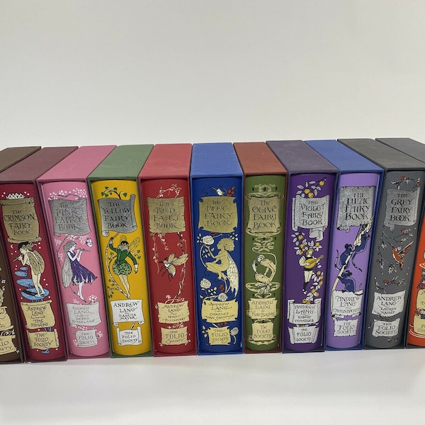 The Fairy Books Andrew Lang FOLIO SOCIETY 11 Volume Set