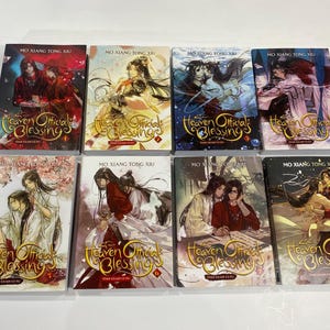 Heaven Official's Blessing Novel Set Vol 1-8 Mo Xiang Tong Xiu