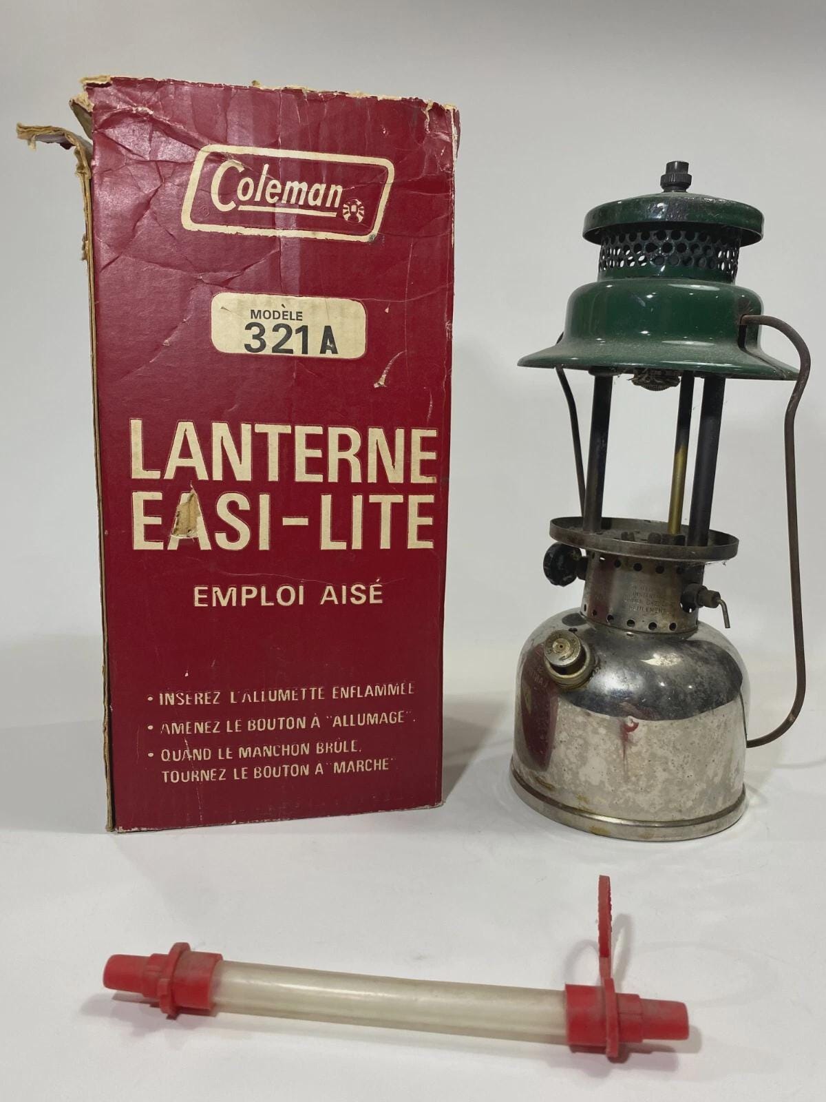 Chrome Lantern Coleman - Etsy