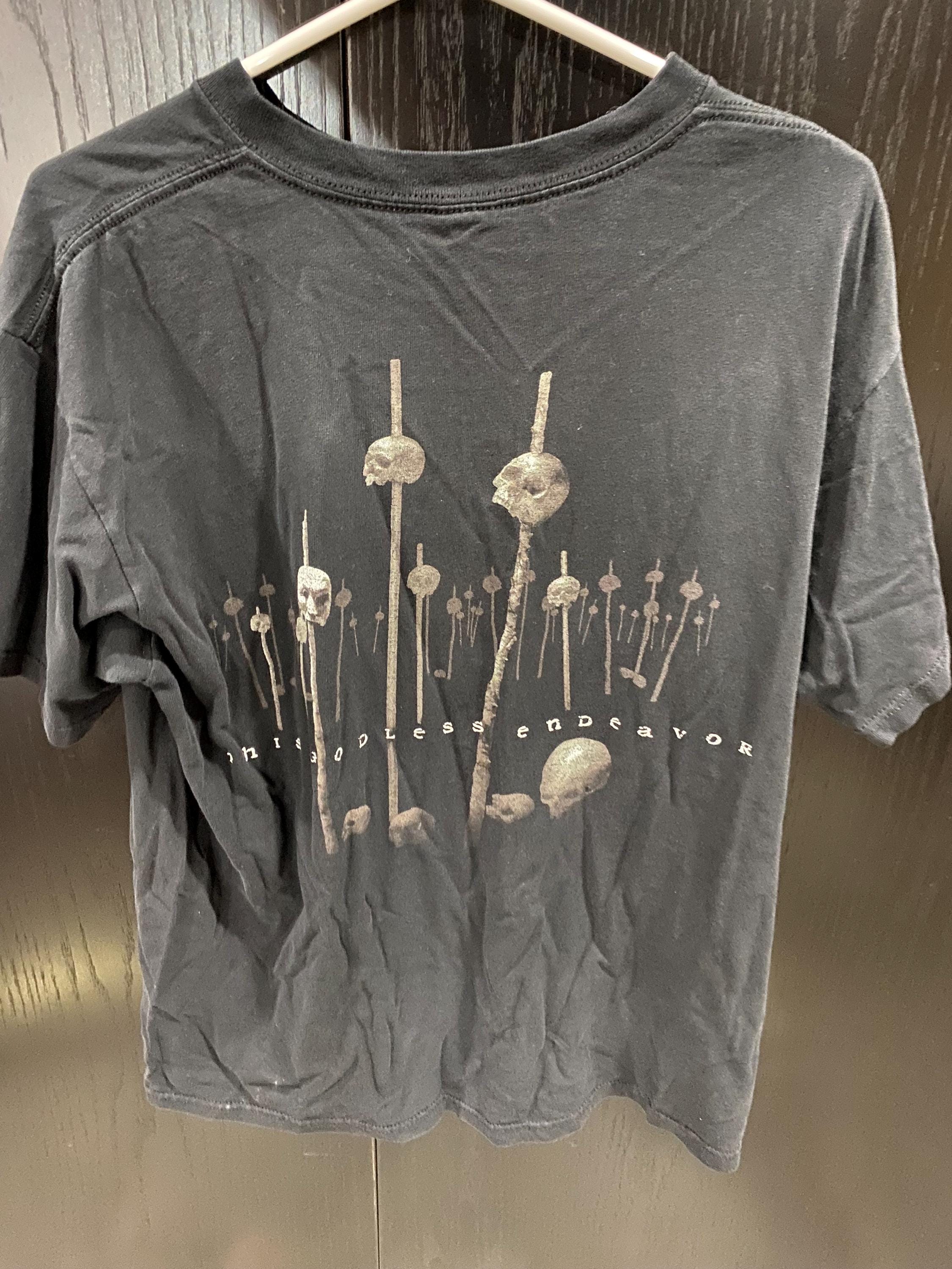 Vintage Nevermore T Shirt This Godless Endeavor Tour Metal Band 