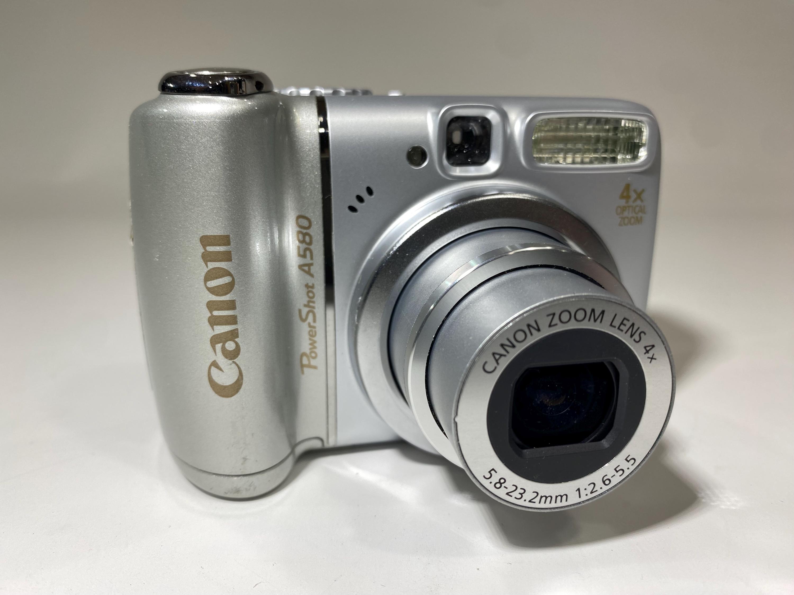 Canon PowerShot A580 箱付き Canon PowerShot A580 デジタルカメラ バンドル（ボックス、マニュアル