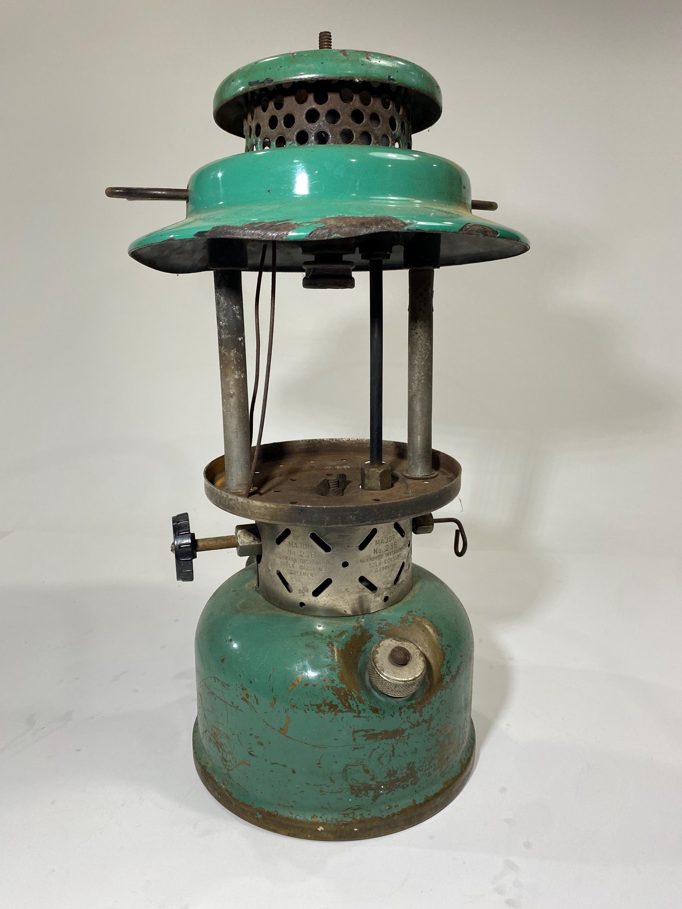 コールマン 200 1957年10月 製造 グリーンサンシャイン コールマン 200