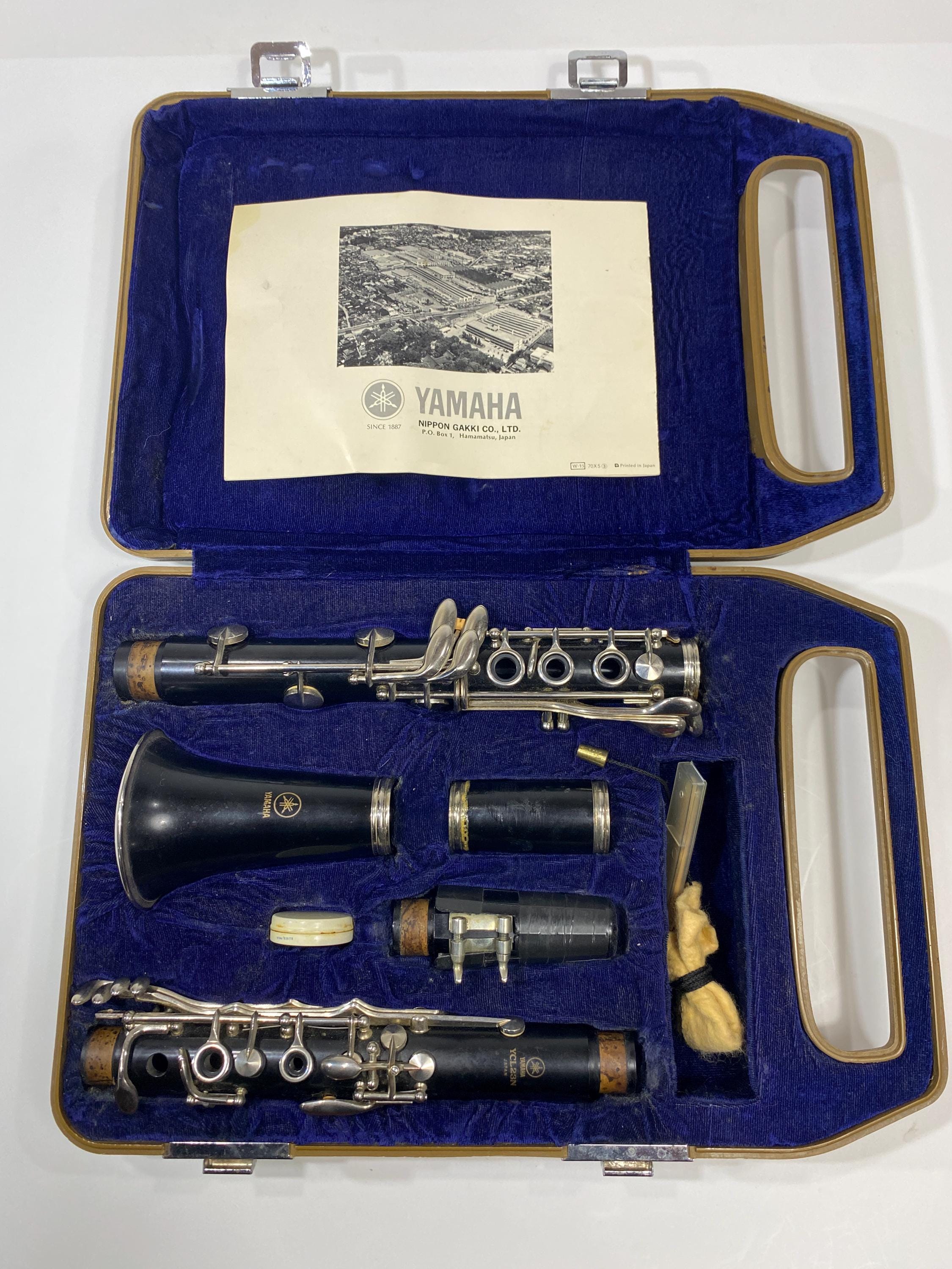 YAMAHA クラリネット　YCL23N Vintage Yamaha YCL23N Clarinet Japan Student Band Instrument With