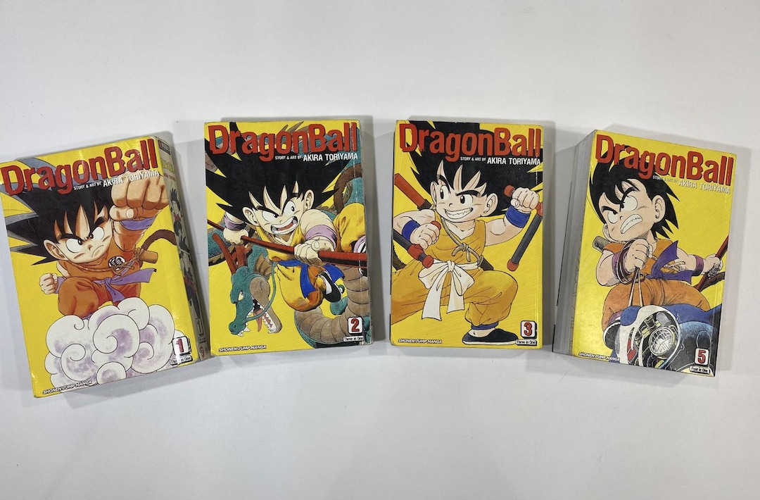 1984年 ドラゴンボールZ マンガブックセット 1、2、3、5 鳥山明 少年