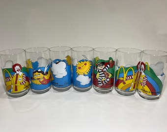 ヴィンテージ マクドナルド カナダ ガラスタンブラー - グリマス +