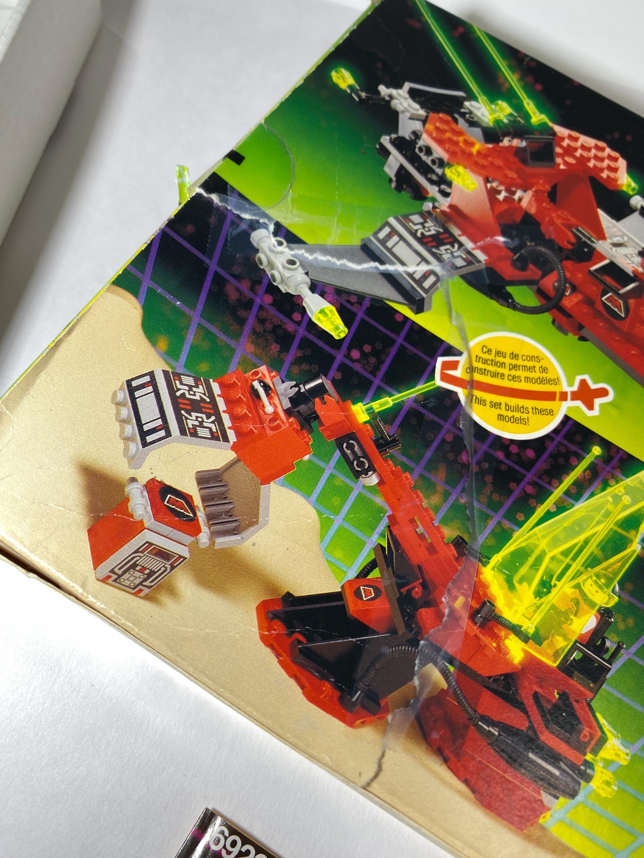 Vintage LEGO 6923 M-tron Particle Ionizer Manual Some Original 
