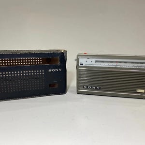 SONY トランジスタラジオ ブルー レトロ 1960s sony radio - Etsy 日本