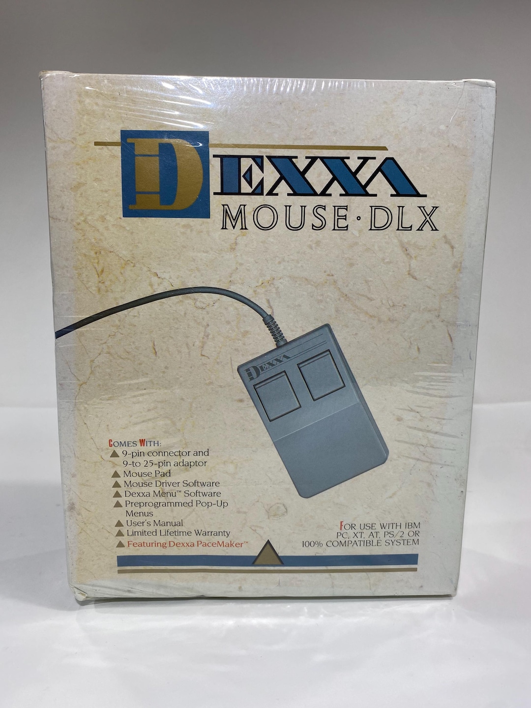 Vintage Dexxa Mouse DLX New Old Stock Sealed Computer Mouse IBM ...