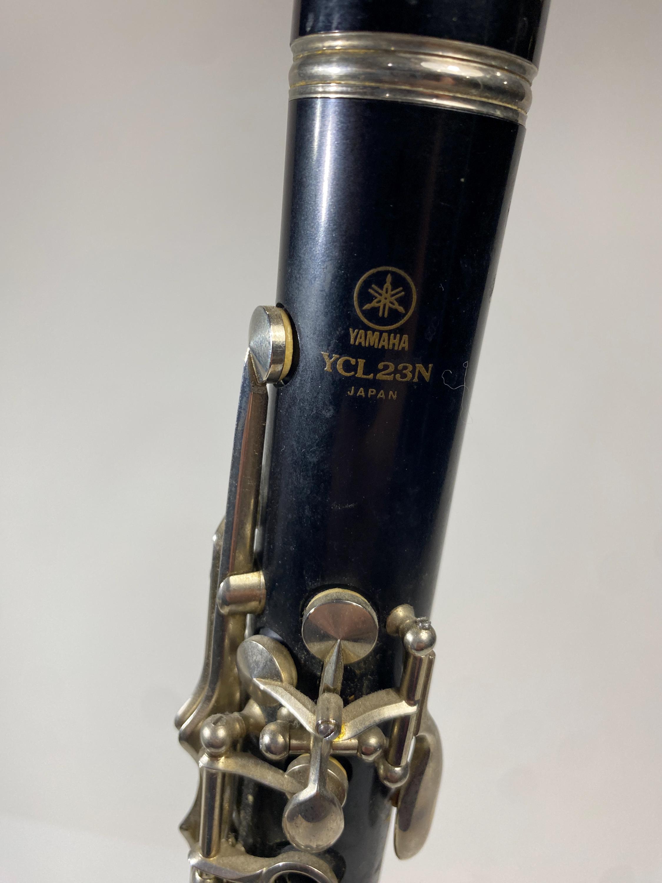 Vintage Yamaha YCL23N Clarinet Japan Student Band Instrument With