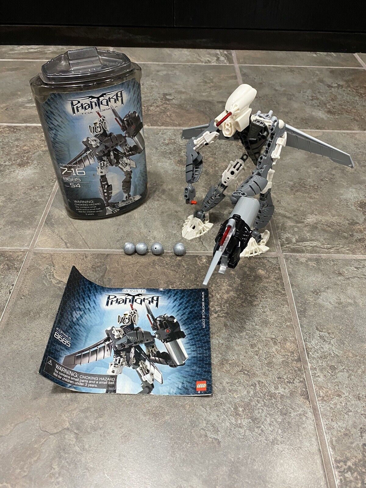 Milliard katolsk bidragyder LEGO Bionicle Phantoka Toa Kopaka Set 8685 Complete With - Etsy