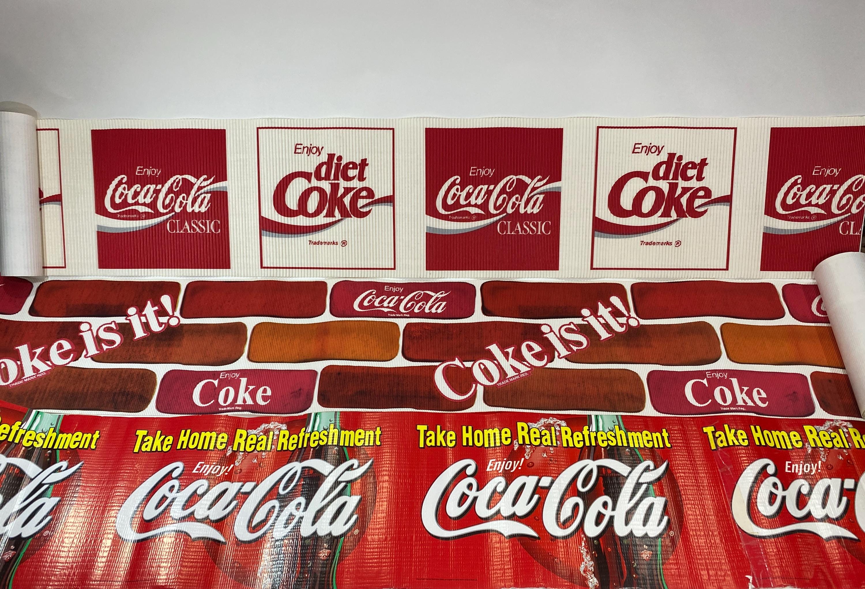 Coca cola banner - Etsy 日本