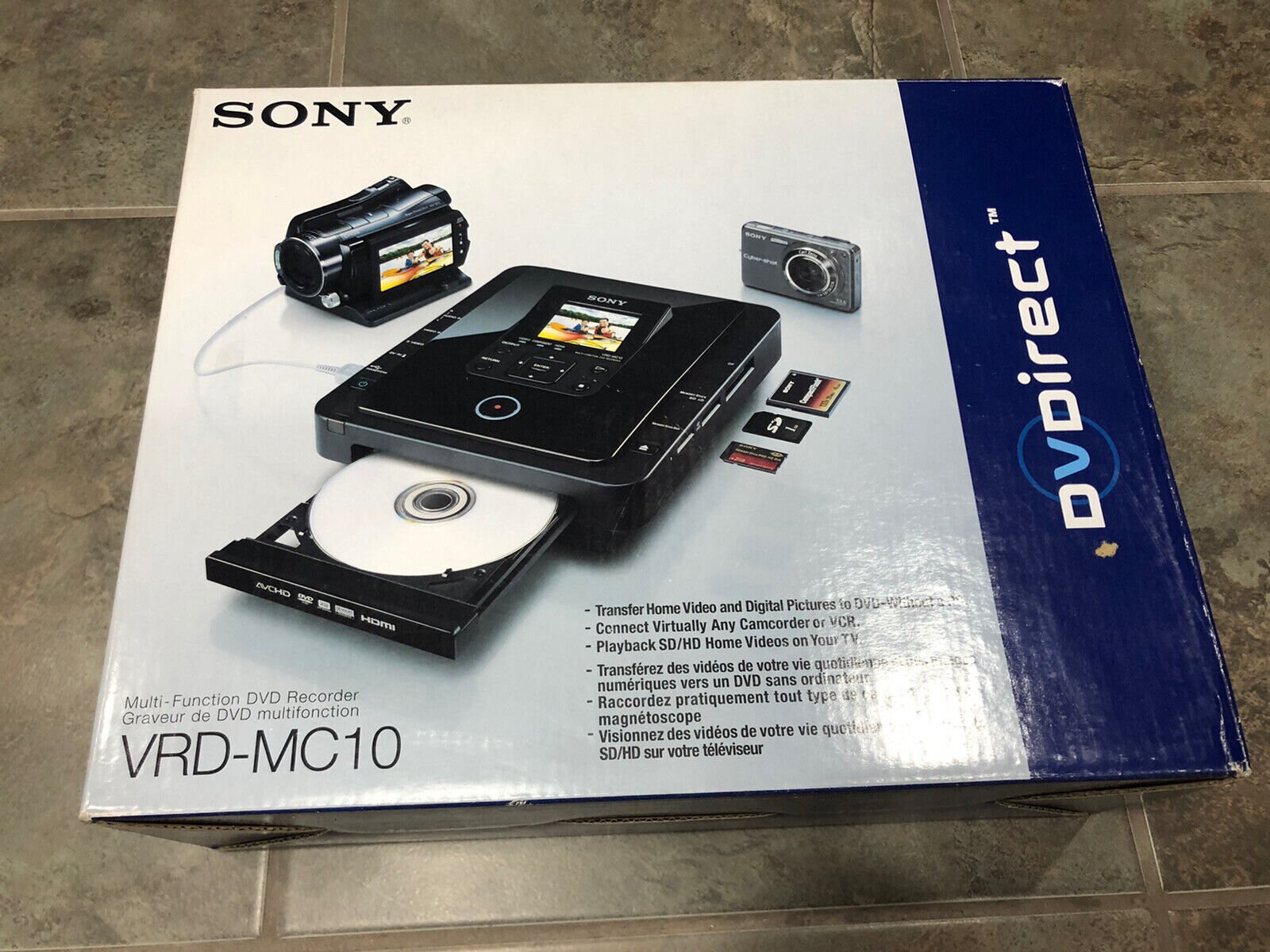 Sony Dvdirect VRD-MC10 DVD Recorder & Player HDMI Out VRDMC10 - Etsy