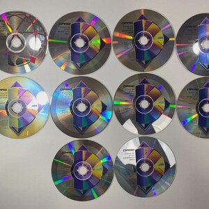 Compaq Storage Options Documentation Library Discs Lot of 10 1998