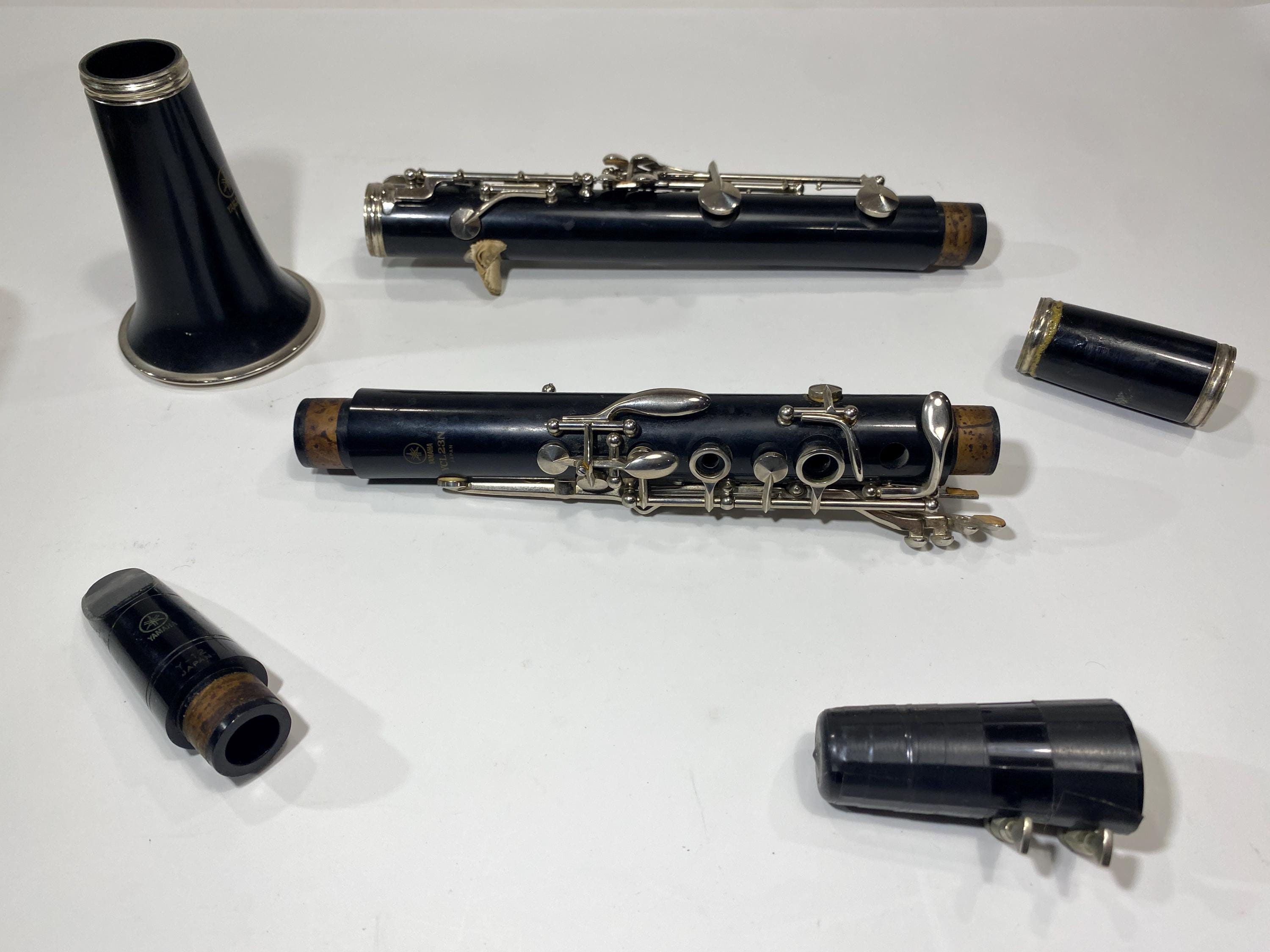 Vintage Yamaha YCL23N Clarinet Japan Student Band Instrument With
