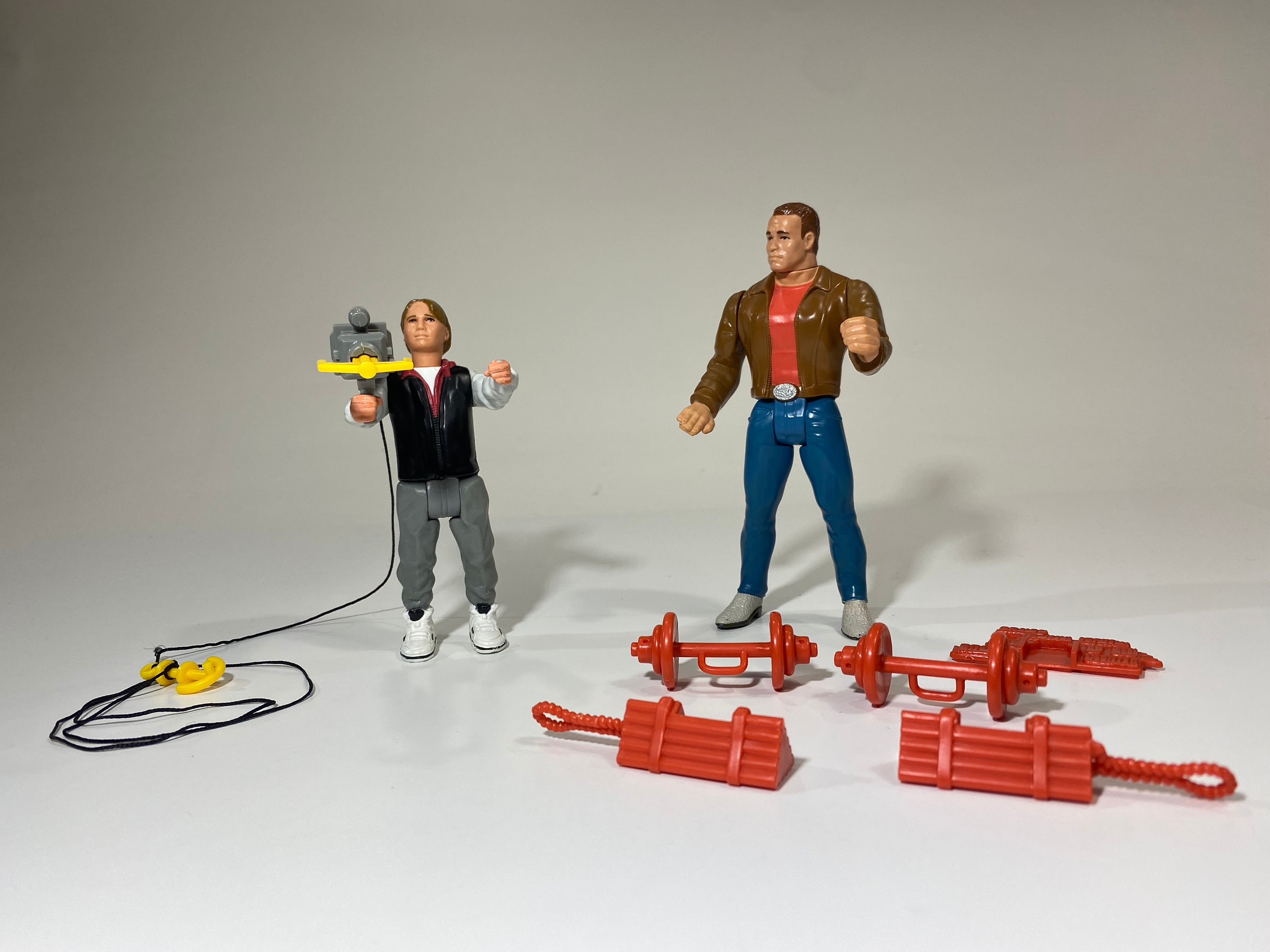 Last Action Hero 1993 Mattel Jack Slater and Hook Launchin' Danny