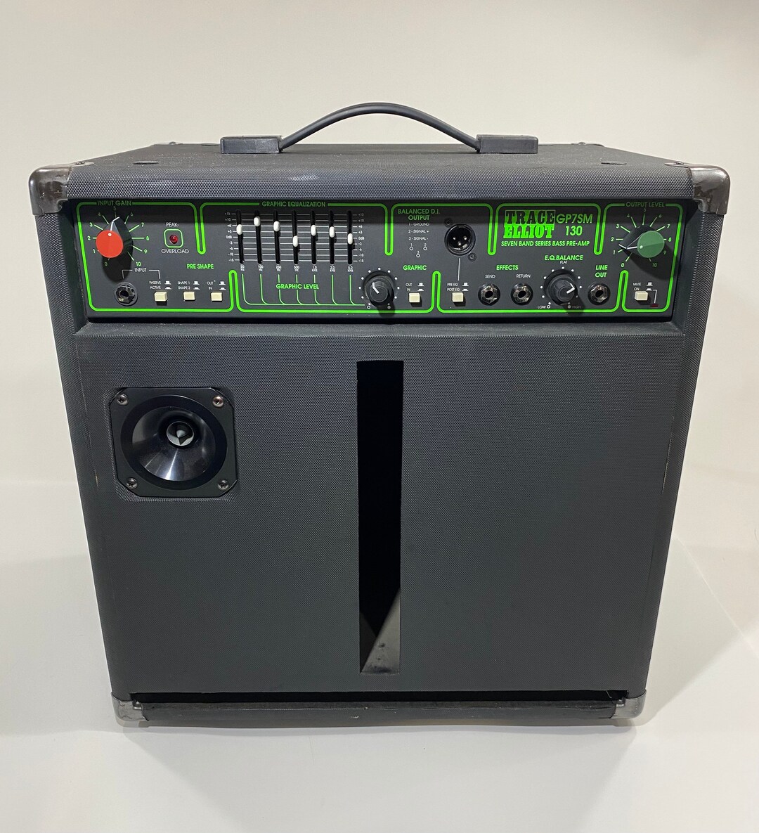 Vintage Trace Elliot GP7SM 130 Combo Bass Guitar Amplifier, Not 