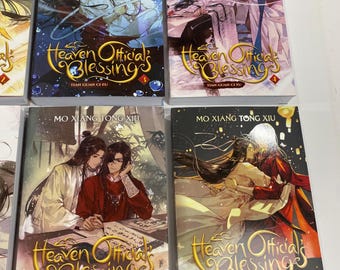 天官の祝福小説セット 1-8巻 莫香通秀 英語 セブンシーズ - Etsy 日本