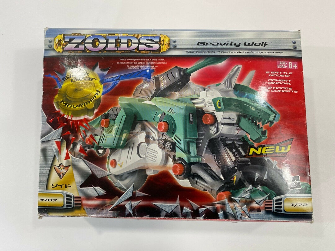 Zoids Gravity Wolf Action Figure Model Kit 107 Etsy