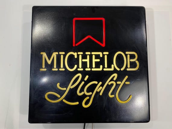 MICHELOB LIGHT ビール ライトサイン 看板 ミケロブ 照明 バー ランプ