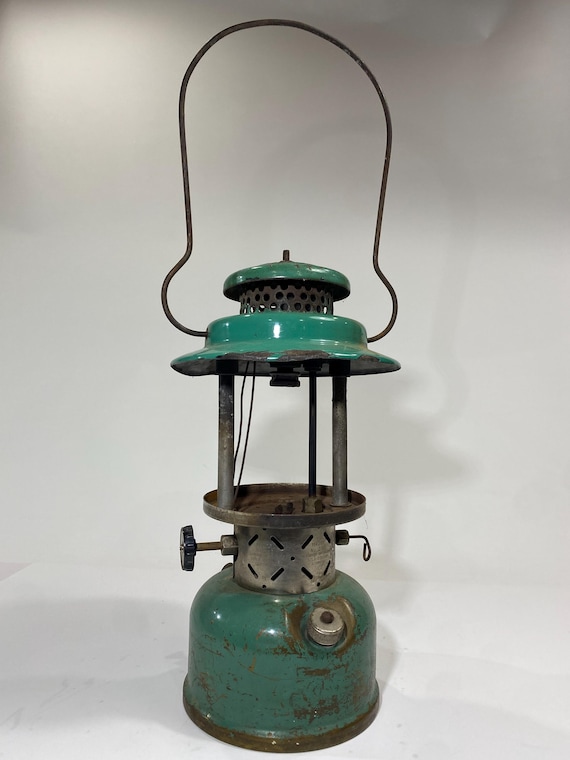 ヴィンテージ コールマン ランタン 236 シーフォームグリーン – 主要