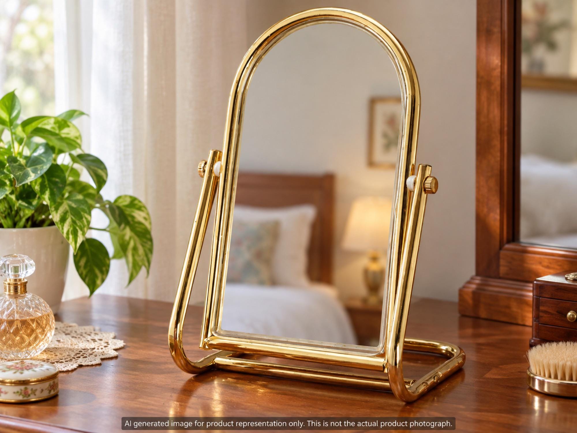 gold dressing table mirror uk Vintage ff926selects