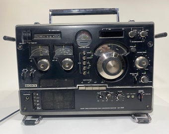 1*0様 希少 SONY ソニー ワールドゾーン 短波ラジオ CRF-320 Sony CRF-320 32 Band Radio Receiver Rolls Royce Shortwave AM FM