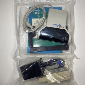 Vintage Alfa Data Amiga Hand Scanner Complete Set with Software Disks Sealed
