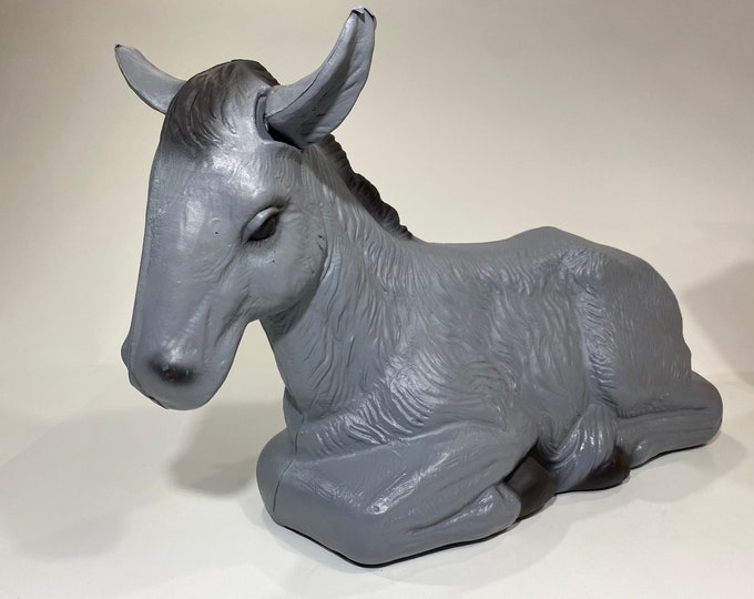Donkey Blow Mold Holiday Season Christmas Nativity Yard Lawn Lighted