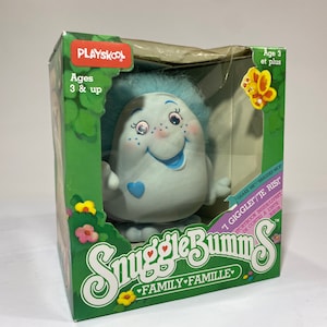 Vintage 1984 Playskool Snugglebumms Toy - Complete with Accessories, New in Box