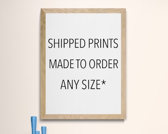 Custom Giclee Printing Service: Any Image, Any Size, Print & Ship