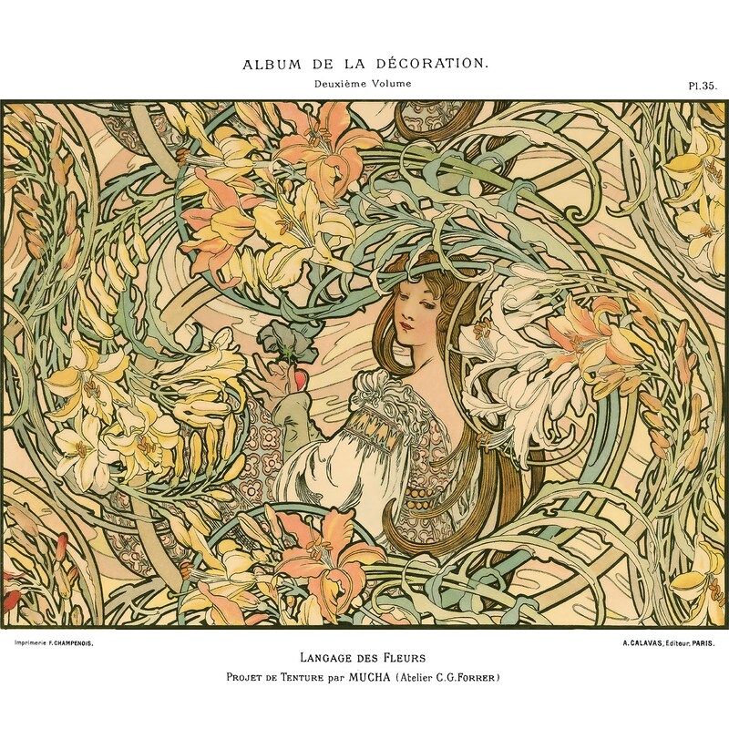 Mucha Print - Etsy