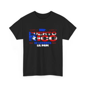Puerto Rico Personalized T-Shirt, Customized Tee, Island Vacation Shirt, Unisex Cotton Top, Puerto Rican Gift