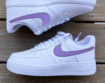 Air Force 1 “purple drank” Mens Custom Made Air Force 1 “Purple Drank” Mens Size 10.5 | eBay main image 4