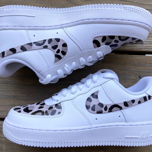 custom air force 1 cheetah print