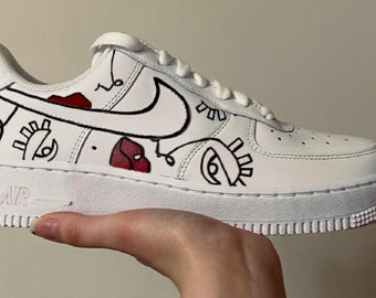 drawn air force ones