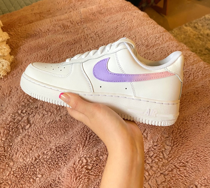 pink and purple af1