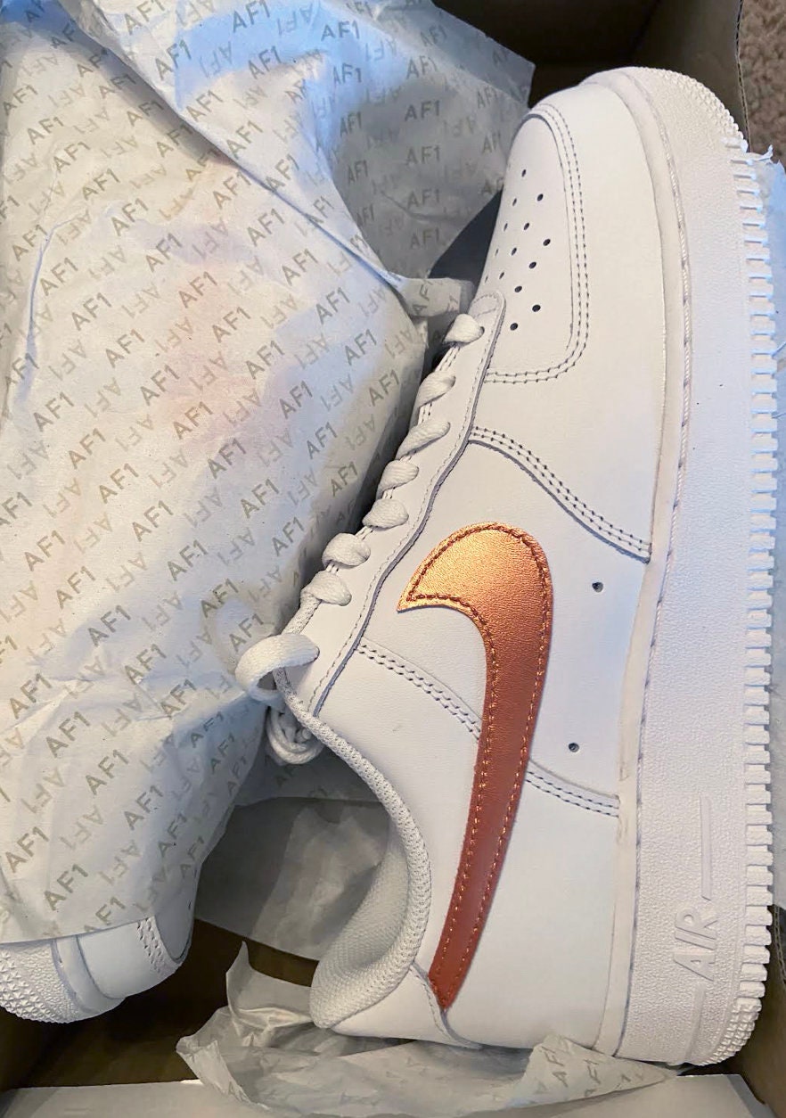 air force 1 07 trainers white rust pink white rust pink