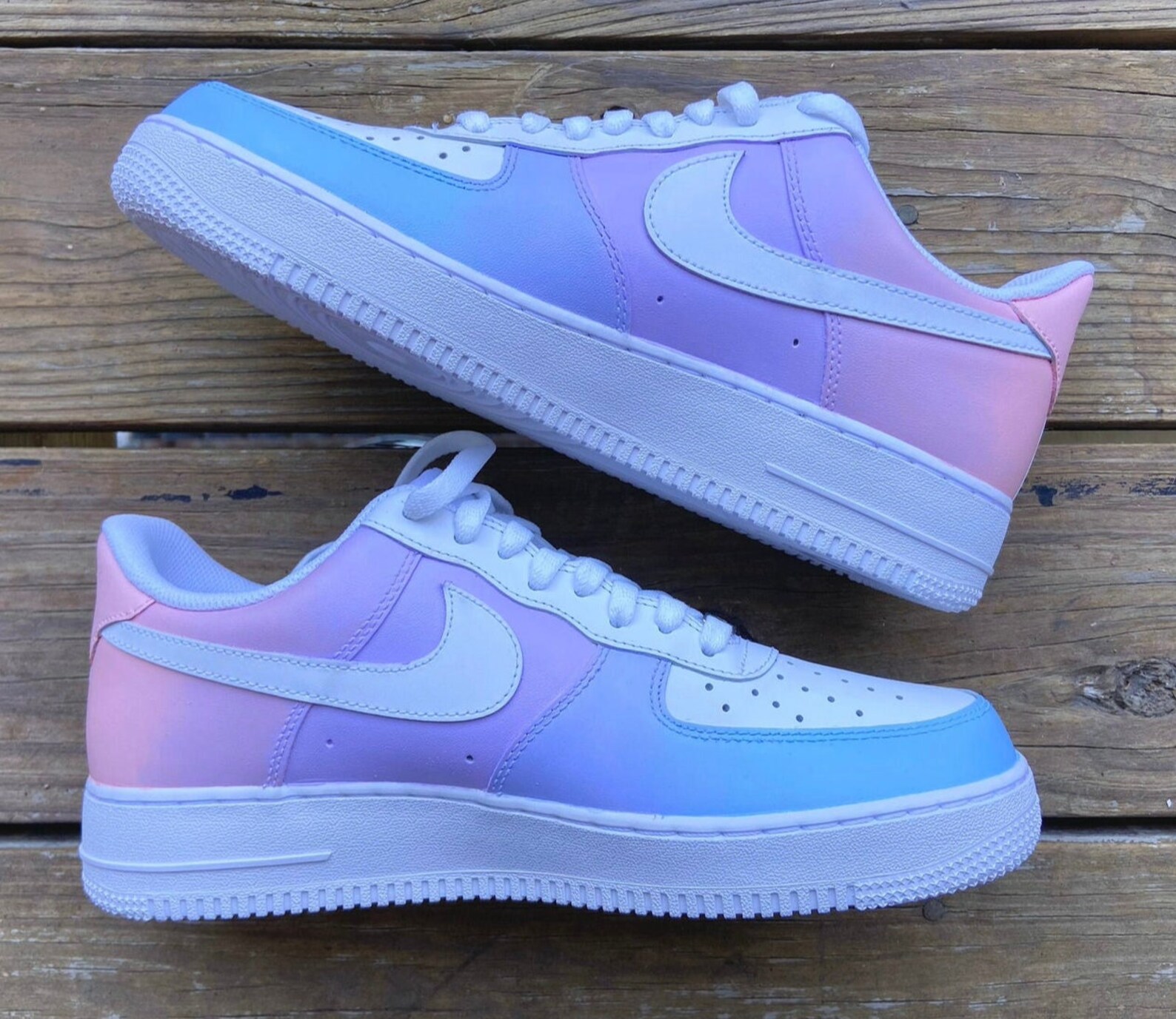 pink and purple af1