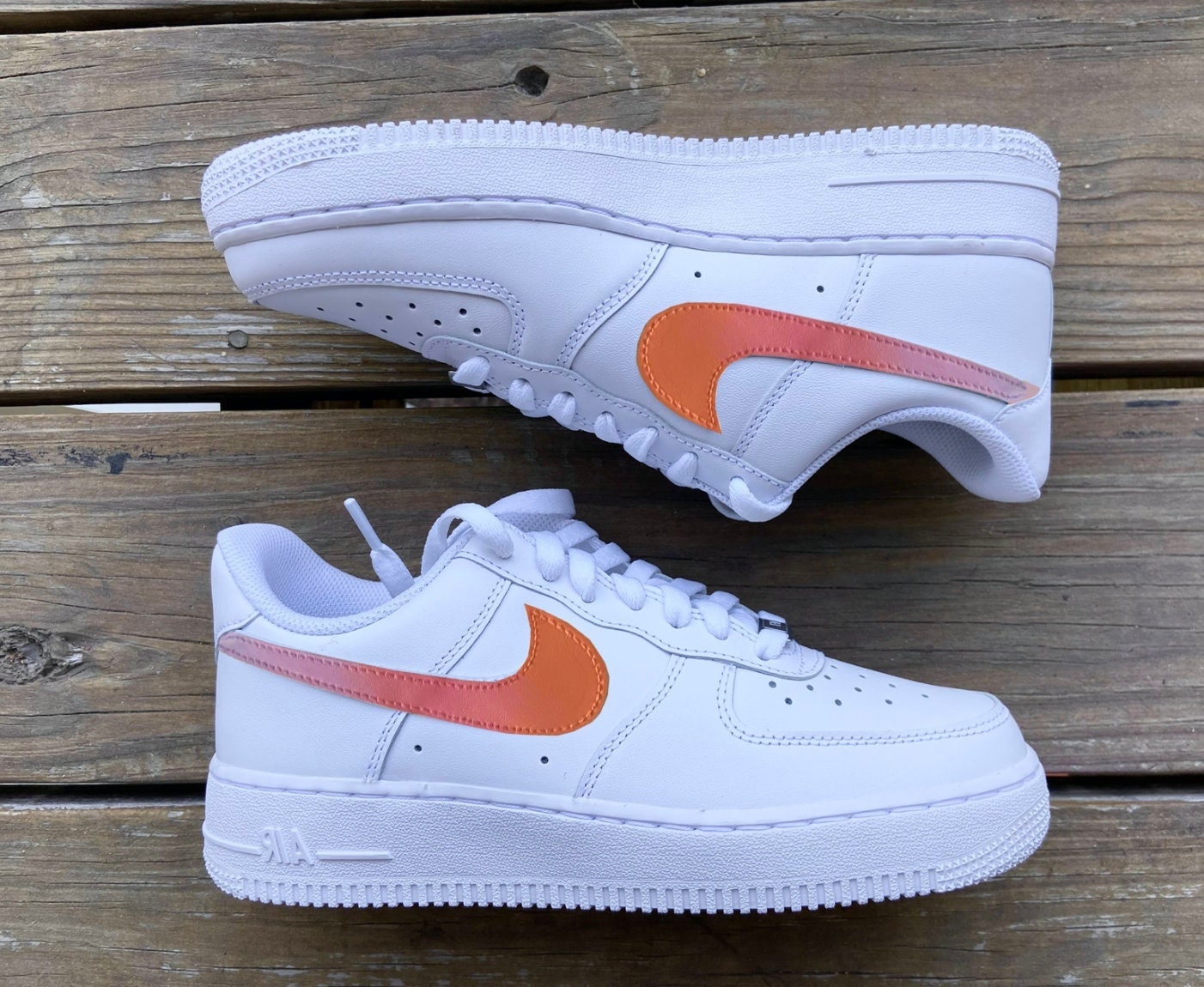 Custom Sunset Nike Air Force 1s - Etsy