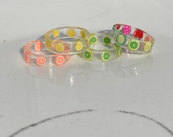 Custom Resin Ring | Etsy