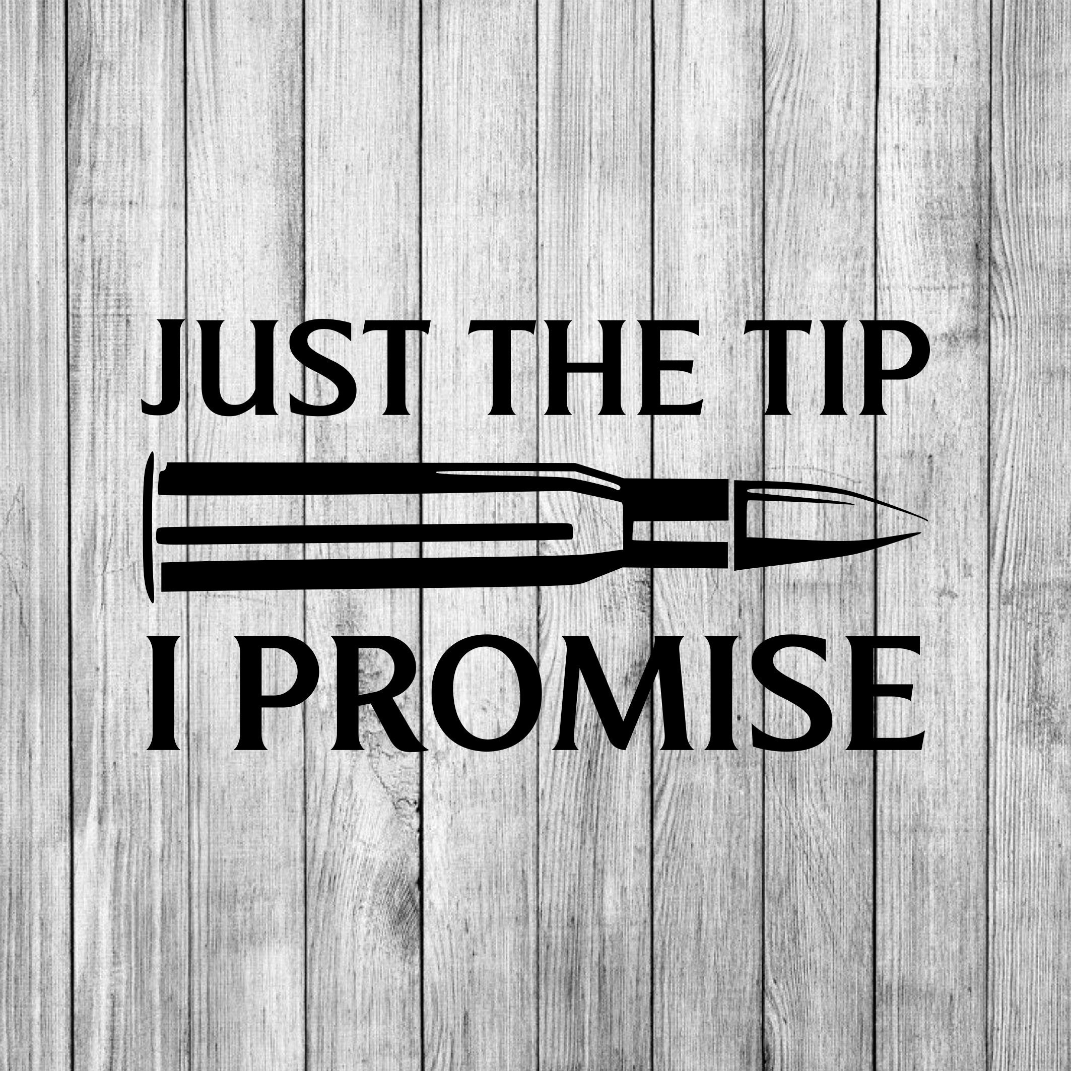 just the tip promise