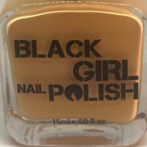 Dark Yellow Sandy Nail Polish