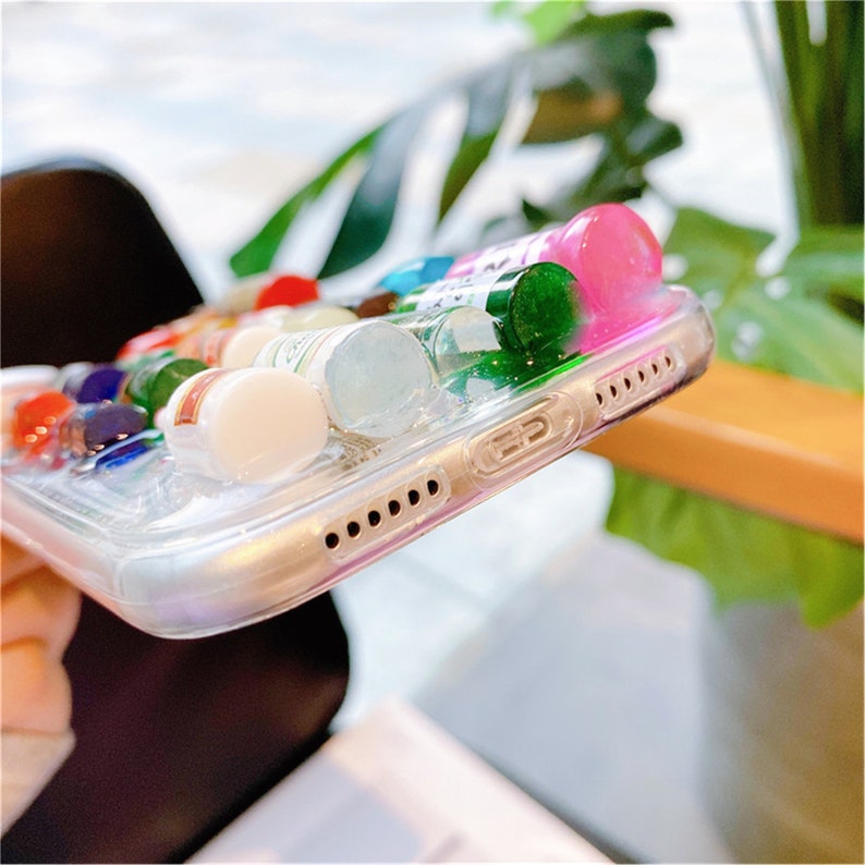 3D Supermarket Bottle iPhone Case Soft Silicone Protective iPhone Cover 7p8p1111 pro11 pro MaxXSXRXs 12Ma Gifts