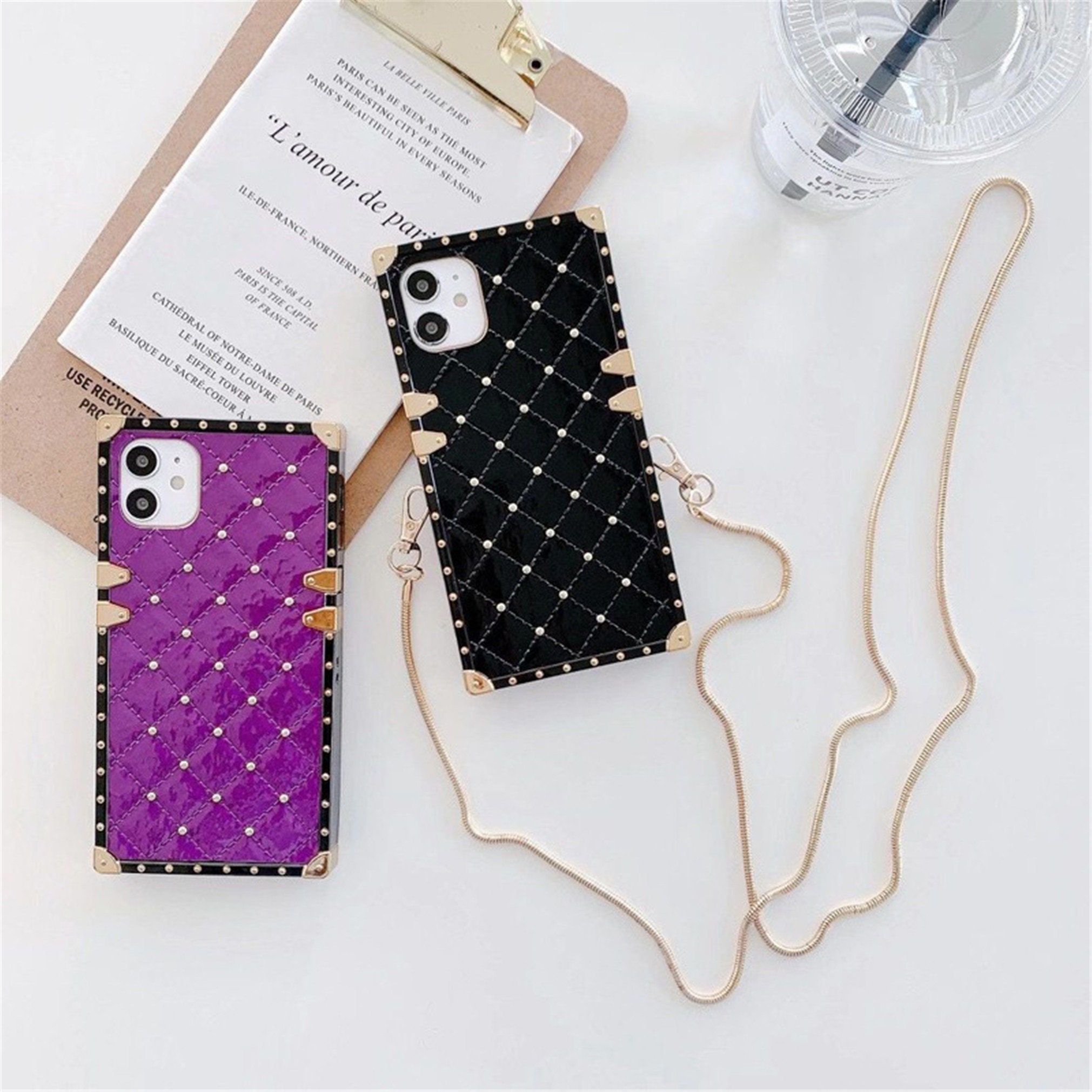Luxury Chain Strap iPhone Case Crossbody iPhone case with Etsy